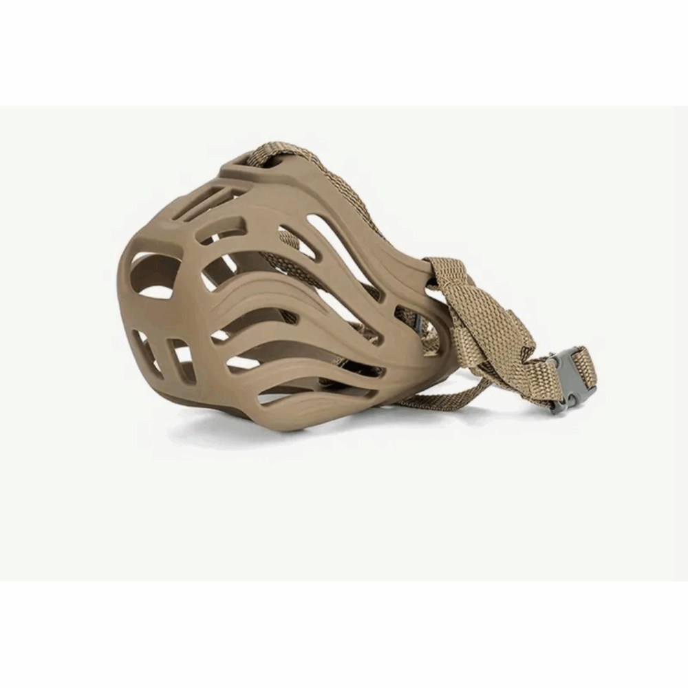 Premium Comfort Fit Dog Muzzle Silicone & Nylon