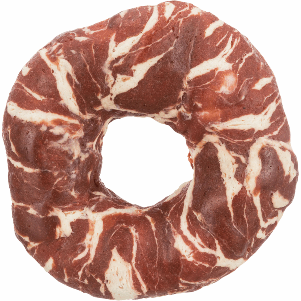 Trixie Donut Denta Fun Beef Chewing Marbled Ring